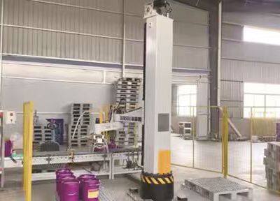 Column Palletizer for 70kg Carton Stacking Palletizing Machine Automatic Robot Palletizer