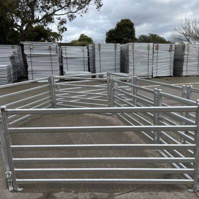 Heißverkaufte verzinkte Stallpanels, Korralmetallpanels und Viehfarmzaunpanels