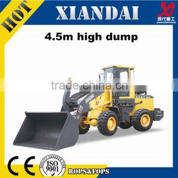 4.5M high dump wheel loader for sale  express china made grain loader for sale