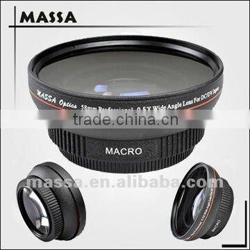 MASSA digital camera lens spare parts, 58mm 0.5x super wide angle lens