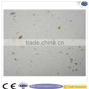 glossy colorful quartz stone sheet/tce quartz stone slabs