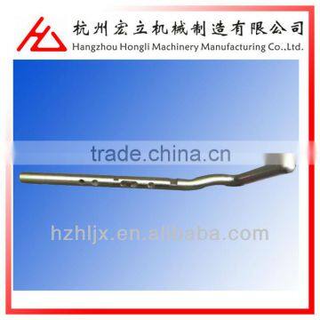 OEM ISO 9001 cnc hot dip galvanized curved seamless stainless steel pipe fabrication