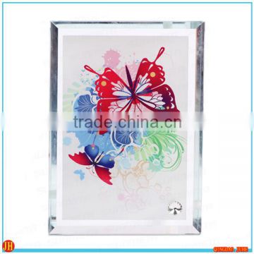 DIY sublimation crystal / glass picture / photo frame for gift