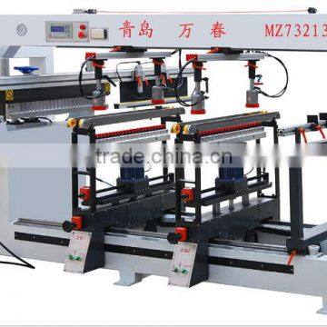 three line multi-axle boring machine