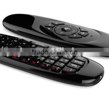 2014 Top Sale Dual-color LED Light Mini Wireless Keyboard Remote Controller ,Air Mouse photo-3
