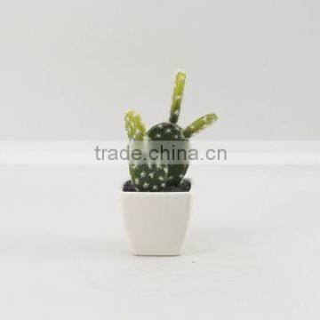 New design Potted mini artificial cactus plants for home or office decorating