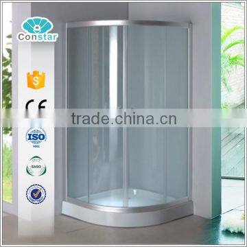 5mm clear transparent glass high quality low price comfortable hdyro hot shower screen