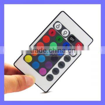 Portable IR RGB LED Lights Remote Controller 24 Keys