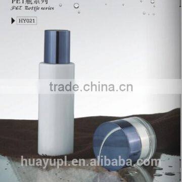 Skin care use cylindrical cosmetic packaging plastic bottle acrylic jar