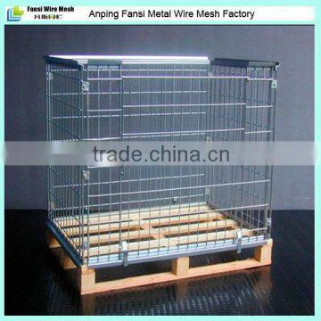 820 x 1220 x 870 mm, max 800 kg Metal box pallet