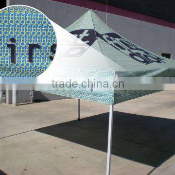 3x4.5 outdoor advertising square steel frame folding tent canopy in customer logo printing