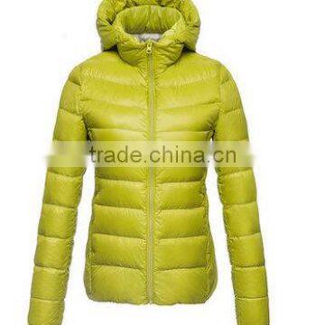 custom winter jacket goose down jacket women