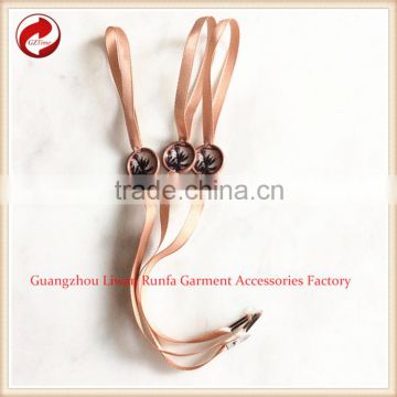 High-quality metal Aluminum Silk ribbon16mm string tag