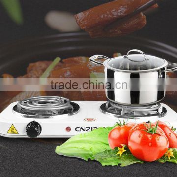 double burner electric rings stove 110v cnzidel