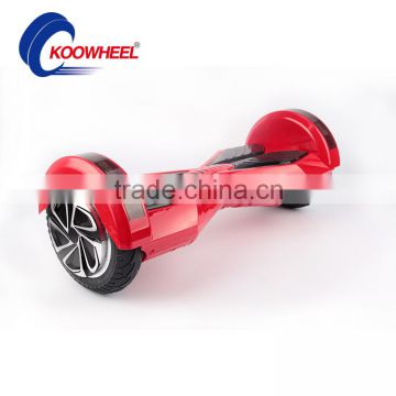 8" tire bluetooth colorful LED lighting two wheels self balancing scooter