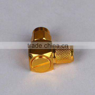 SMA Male 90 Degree 5D-FB LMR300 Cable Connector photo-3