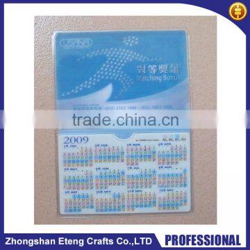 Promotion custom made plastic folding card holder,vinly id card holder