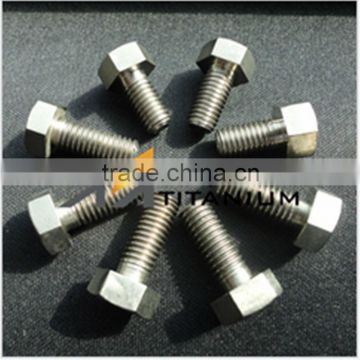 Price for Gr2 Gr5 DIN933 Hex M7 Titanium Bolt for Racing Car