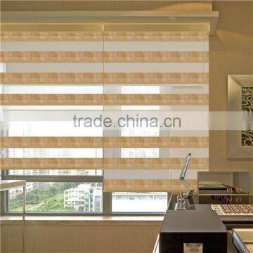 New Indoor Home Window Day Night Zebra Roller blinds curtain fabric