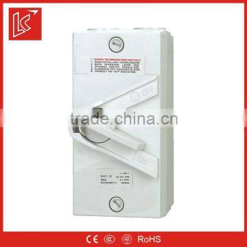 Newest waterproof Weather Protected Isolating Switches CE