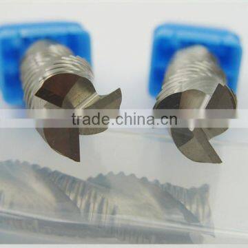 Tungsten carbide roughing end mills / milling cutters / router bits for aluminum