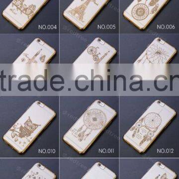 Electroplate Diamond Ultra Thin Case for Sony Xperia c Case Back Cover ,for Ipone 6 ,6s photo-6