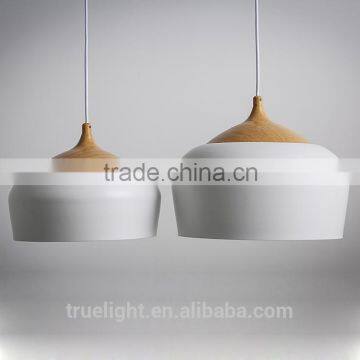 metal chandelier pendant lights with wooden finish china supplier