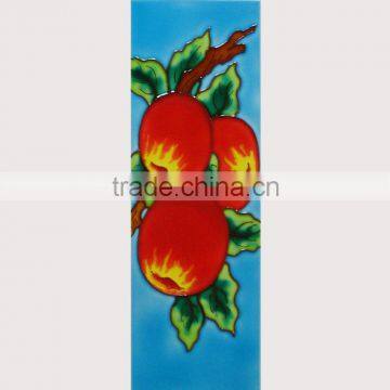 Ornamental picture hand painted decorative ceramic tiles