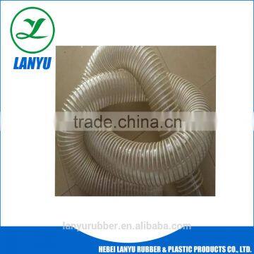 PVC Plastic Flexible Spiral Steel Wire Reinforced Hose