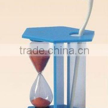 Sand Timer With Toothbrush Holder-STP8113