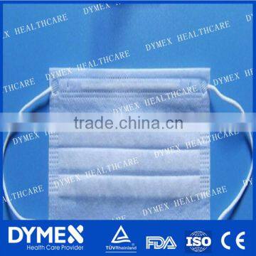 Food Industry Disposable Paper Face Mask disposable 1 ply