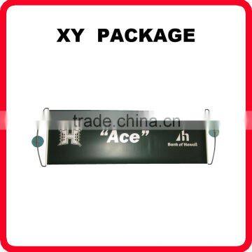 Custom Printed Retractable Fan Hand Scrolling Advertising Banner