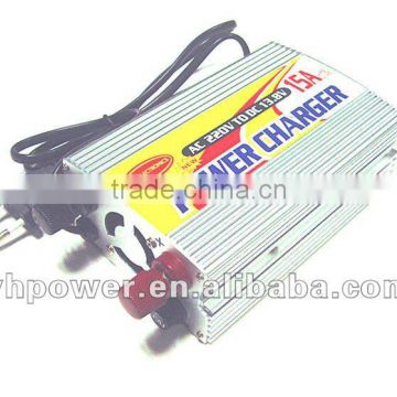 12v 15A easy start car battery charger