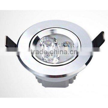 waterproof led recessed downlight 3w