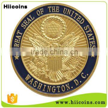 custom metal coin factory direct salling gold eagle replica coins