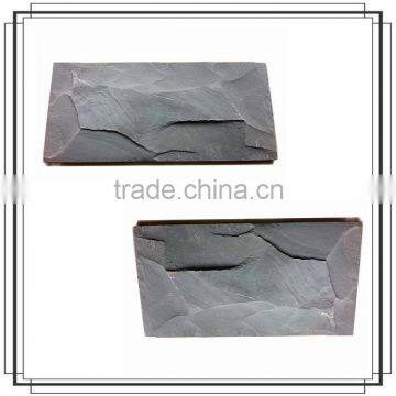 Chinese nature stone mushroom slate tile for wall cladding