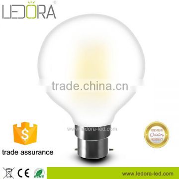 Dimmable LED bulb G80 120 Voltage UL CE certifications filament lighting