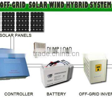 Residential Wind Generator 1kw Micro Wind Turbine Small Wind Turbine 24v off Grid System Kit photo-4