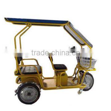 Eco-friendly three wheel e rickshaw made in China for India passengers