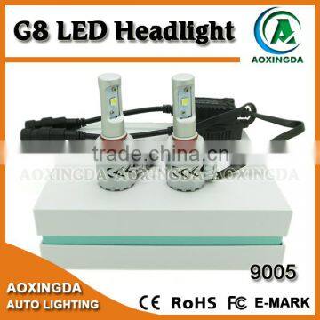 8th G adjustable C.R.E.E XHP50 6000LM LED headlight 9005 h10 9006