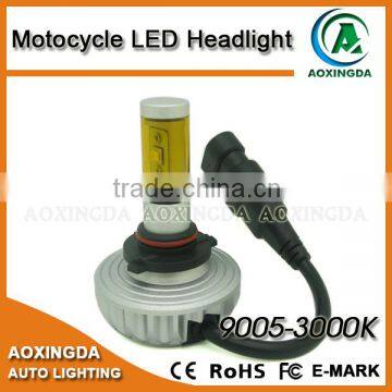 3S all in one car & motocycle fanless LED headlight 9005 H10