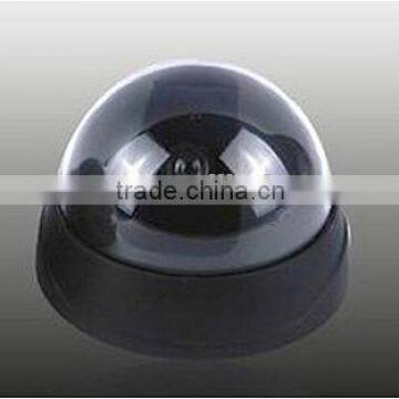 Dummy-AB-BX-05Y Black Indoor Dummy Fake Dome Security Camera with flashing Red Led light