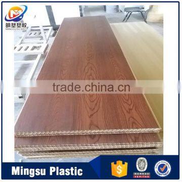 wooden and marble series PVC wall panel/ interior decorative panels According to customer needs