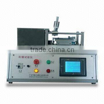 Autostrong scrath test apparatus