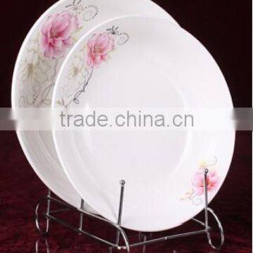 New Bone china plate, ceramic dinner plate bone china, white new bone china plate