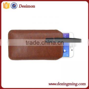 PU Leahter Pouch Bag for ZTE Grand X3 Cover Case photo-5