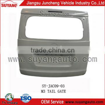 JAC M3 tail gate hot selling metal parts auto body parts names