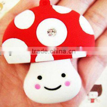 Lovely Silicon Cover usb flash driver u disk 2GB 4GB 8GB 16GB