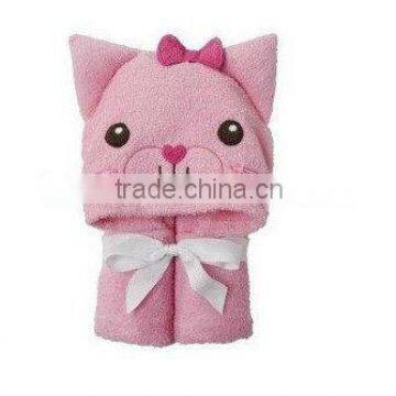 Cotton Cute baby hooded towel