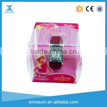 China manufacturer hot sale PVC Women Watches Box